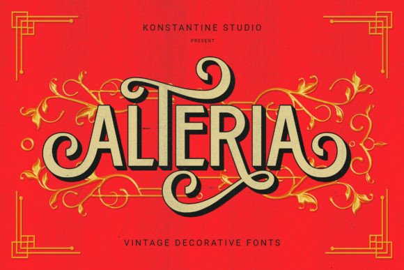 Alteria: A Vintage Font for Modern Web Design