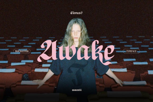 Awake: A Bold Display Font for Web Designers