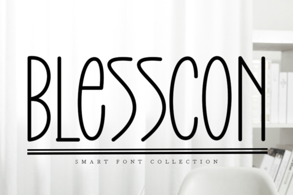 Blesscon: The Premium Display Font for Elegant Branding