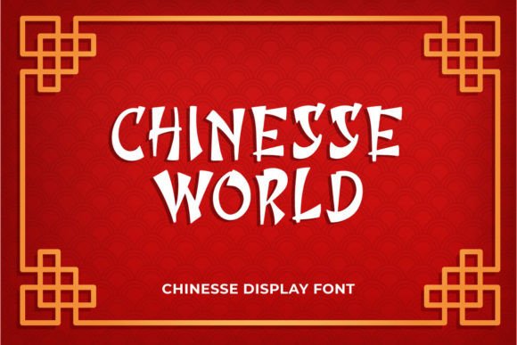 Chinesse World Font for Elegant Editorial Design