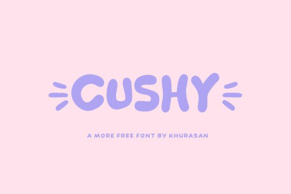 Cushy: A Modern Display Font for Editorial Design