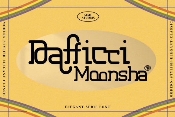 Dafficci Moonsha: The Modern Display Font for High-Impact Campaigns