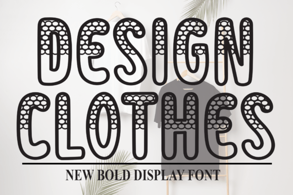 Design Clothes: A Handwritten Font for Creative Web Projects