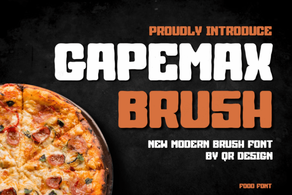 Gapemax Brush Font for Bold and Authentic Craft Creations