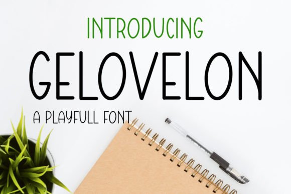 Gelovelon Font for Branding and Creative Projects