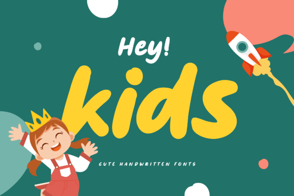 Hey Kids: The Handwritten Typeface for Playful Campaigns