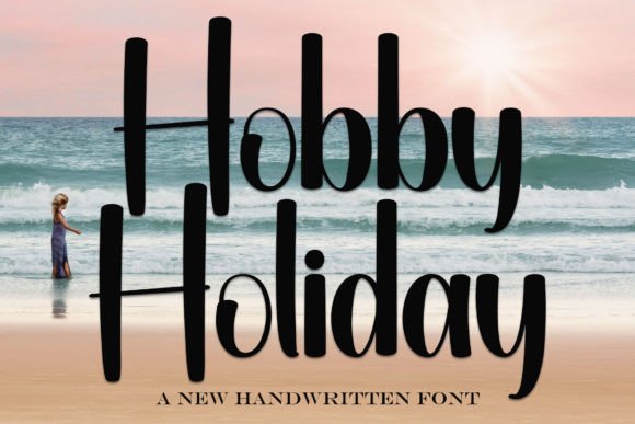 Hobby Holiday Font for Modern Editorial Design