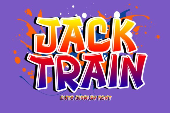 Jack Train: A Sweet and Elegant Font for Creative Projects