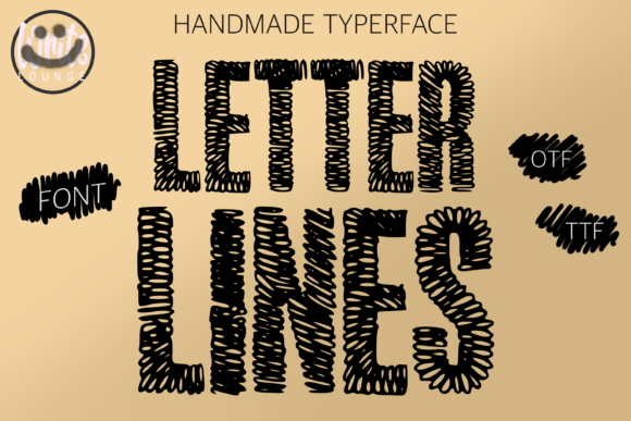 Letter Lines: A Scribbled Font for Creative Web Projects