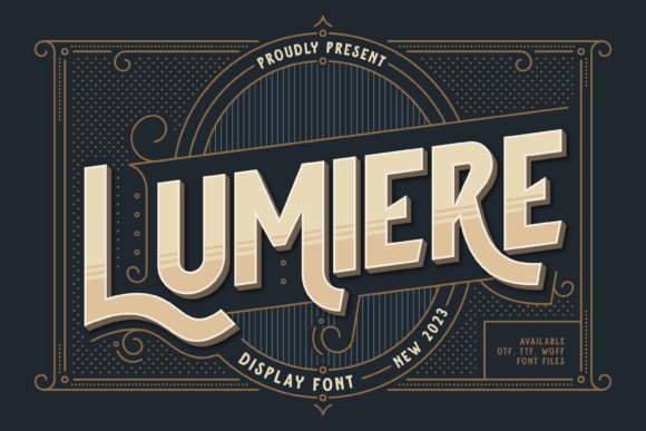 Lumiere: The Quirky Display Font That Brings Digital Brands to Life