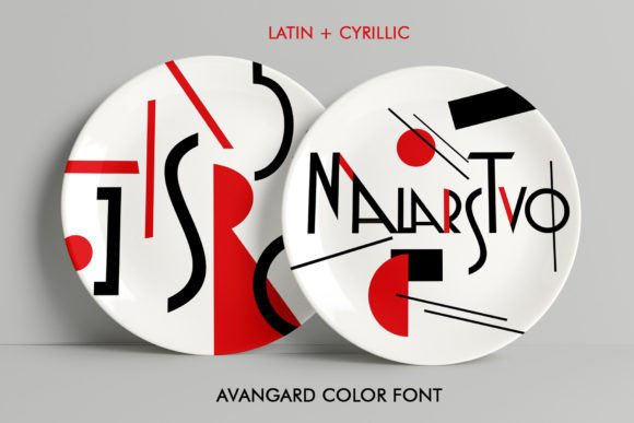 Malarstvo Font for Avant-Garde Editorial Design