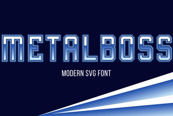 Metalboss Display Font for Bold Web Design