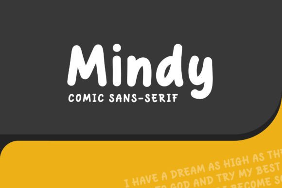 Mindy Font for Creative Craft Projects