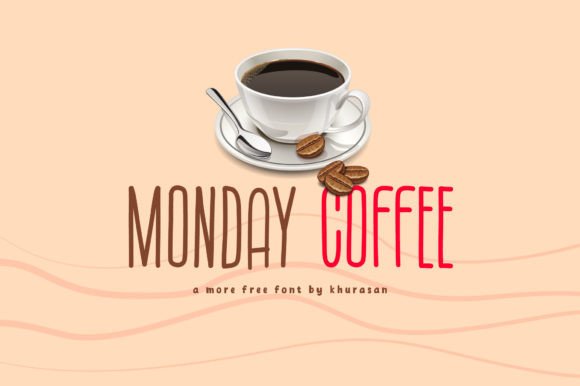 Monday Coffee: A Modern Display Font for Web Design