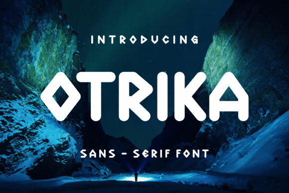 Otrika: A Trendy Display Font for Modern Web Design