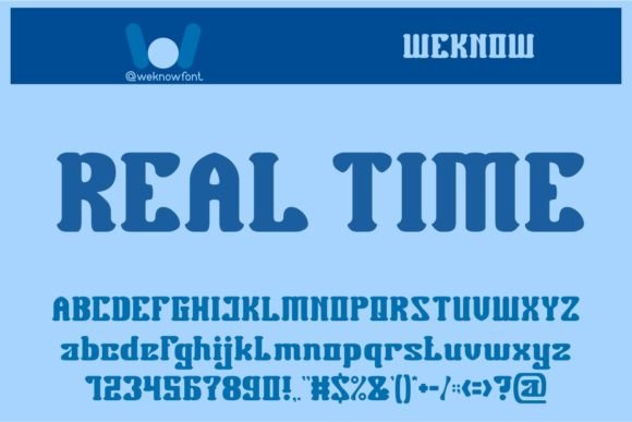 Real Time Font for a Polished Brand Look