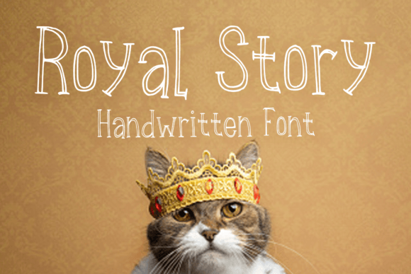 Royal Story: The Vintage Handwritten Display Font for Crafters