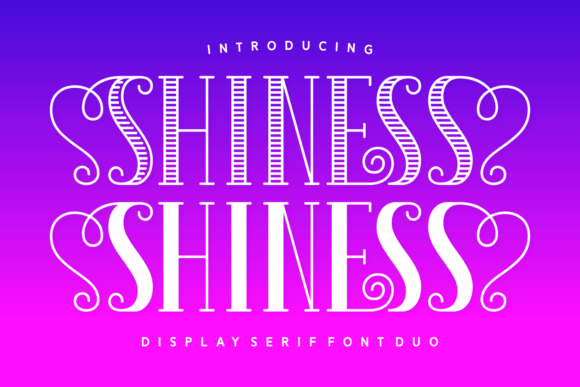 Shiness: A Versatile Display Font for Modern Branding