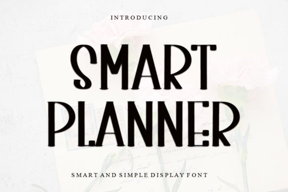 Smart Planner Font for Modern Branding and Digital Creativity