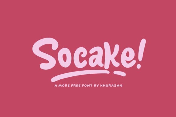 Socake: The Modern Display Font for Polished Branding