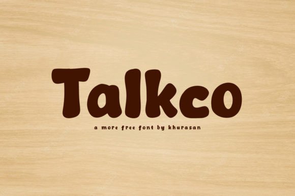 Talkco: The Bold Display Typeface for High-Impact Campaigns
